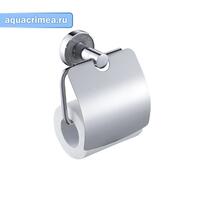 Держатель туалетной бумаги с экраном, крепление с алмазной крошкой